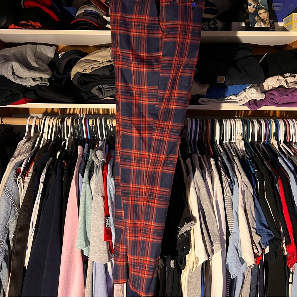 Slim fit dress pants